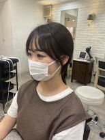 アリーズ シブヤ(ALLYS shibuya)&nbsp;小顔カット おくれ毛 顔周りカット