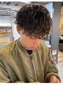 【波巻きパーマ】