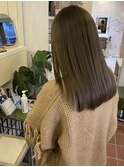 ツヤツヤ可愛いベージュ/大人可愛い愛されロング◇20代30代40代