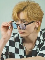 オーシャントーキョー 大阪(OCEAN TOKYO)&nbsp;韓国ヘアカルマパーマコンマバングセンターパート黒髪ウルフ