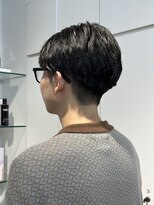 ロンドアンメゾン 原宿(Lond un Maison.)&nbsp;【吉田智哉】メンズパーマ、メンズセンターパート、7:3パート