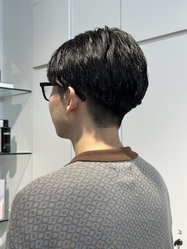 ロンドアンメゾン 原宿(Lond un Maison.) 【吉田智哉】メンズパーマ、メンズセンターパート、7:3パート