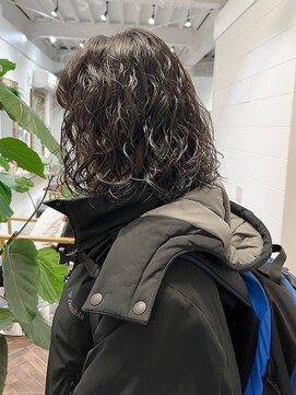 ラレイ ハラジュク(Lalei harajuku) ボブウルフ/ボブウルフパーマ/スパイラルパーマ/くるくるパーマ