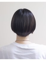 ルプラ ガーデン(le-pla garden)&nbsp;マッシュショート#黒髪#耳掛けショート#くびれショート#ボブ