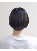 マッシュショート#黒髪#耳掛けショート#くびれショート#ボブ