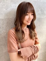 ビームズヘア 藤が丘店(Bee Ms HAIR)&nbsp;ゆるふわロングベージュカラーブリーチしない透明感カラー