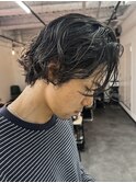 横浜シャドウパーマスパイラルパーマ波巻きパーマセンターパート