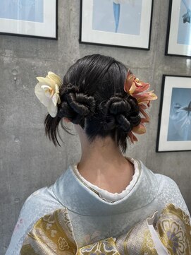 オブヘアージユウガオカ(Of HAIR Jiyugaoka) 成人式ヘア