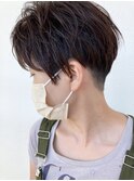 10代20代30代ツーブロック刈り上げショート【つばき】