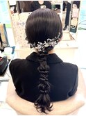 つるんと編み下ろし