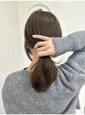 aki*ブリーチなしダブルケアカラー*オリーブベージュ