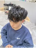 スペインカールシャドウパーマフェザーパーマメンズパーマ