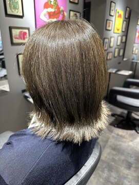 ビーストバイブランカ 刈谷三河安城(BEEst by BLANCA) 白髪ぼかしカラー×オリーブグレージュ