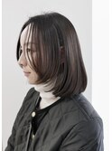 ミディアムヘアミディアムレイヤーカット美髪イメチェン