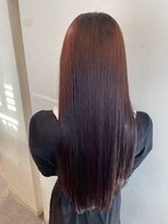 エヌアンドエー 春日部東口店(hair shop N&A)&nbsp;シンプルだけど惹きつける　艶感ストレートロング/髪質改善