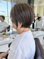 ハピネス 西大寺店(Happiness) 【50代・60代奈良】まとまり艶ショートボブ/髪質改善／ミセス
