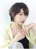 ニュアンス美髪ショート/ミニウルフ