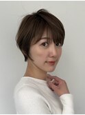 ●杉浦ミニウルフレイヤー顔周りカット前髪カットショート4
