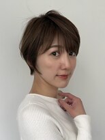 ロンド 銀座(Lond) ●杉浦ミニウルフレイヤー顔周りカット前髪カットショート4