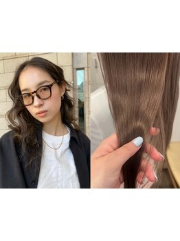 髪に合わせたオーダーメイドのAujuaトリートメント。一時的な効果ではなく髪質を改善して根本から綺麗に◎