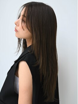 ランティ 難波駅前店(LUNTY NAMBA)の写真/【酸性ストレート髪質改善¥12000】髪質改善や酸性ストレートでハイトーンでも憧れのツヤ髪叶います♪