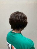 白髪染め白髪ぼかし*40代50代*ハンサムショート奥行きショート