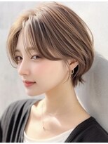 クレア(Klea)&nbsp;骨格をキレイに　ナチュラルショートヘア　【臼井】