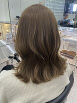 サンクプロジェクト(cinq PROJECT) ミルクティーヘーゼルベージュブラウンブリーチなしダブルカラー