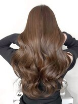 エル バイ アンキシム(elu by AHNKISM) 韓国風レイヤーカット顔まわりくびれワンホンヘア 心斎橋