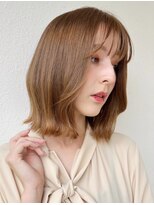 カバーヘアアンドスパ ブリス 浦和(COVER HAIR&SPA bliss) 髪質改善/ミルクティーベージュ/くびれヘア/大人ガーリーp浦和