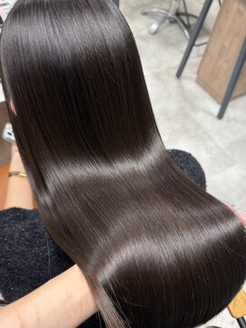 リンクミリ(Link mili) 【地毛風ブラック】髪質改善/韓国ヘア/レイヤーカット