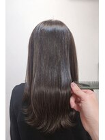 アメリ(ameri) 【ameri akari】ラベンダーグレージュ/酸性ストレート/外ハネ