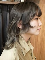 ブロック ジャポン(bloc japon)&nbsp;くびれミディアムレイヤーマットブラウングラデーション