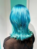 マティーナ ヘアー 池袋(Matina hair)&nbsp;【水色×アクアブルー】池袋駅/ブリーチ