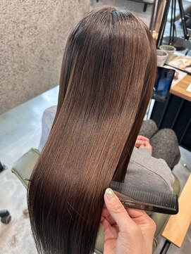 ジルヘアービカミ(Jill hair bikami) 髪質改善ストレート×水素カラー