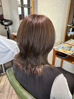 ヘアーサロンカルド(hair salon CALDO) オリーブカラー×ネオウルフ