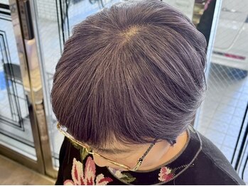 ジョージグランデ(JO-JI grande)の写真/明るめカラーも楽しめる《JO-JI　grande》のグレイカラーで毎日鏡を見るのが楽しくなるスタイルに♪