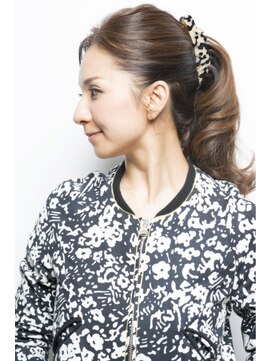 キープへアデザイン(keep hair design) 【keep hair desigin.木田】オフィスヘアアレンジバナナクリップ