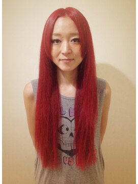 ゴーゴーヘアー(GOGO HAIR) HOTなロックンロールレッド!