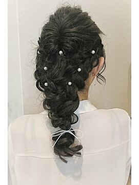ヘア ヴィーヴル 田宮店(Hair BIVRE) 編み込みパーティセット#kimura