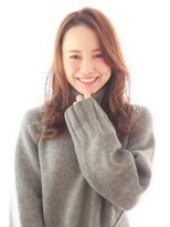 ソア 武蔵小杉(SOAR) かきあげ前髪ポイントカラーハイライトカラーオリーブカラー