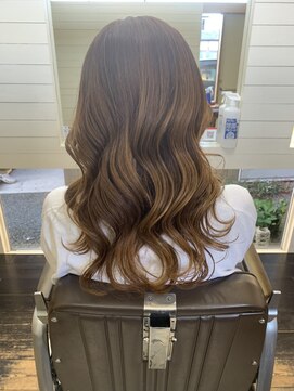 ヘアーギャラリー インディ(hair gallery indy) ベージュカラー　ヨシンモリ