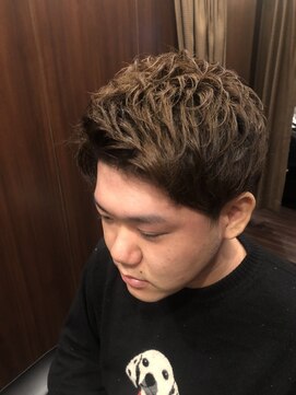 ヒロギンザ 青山店(HIRO GINZA) ツーブロック前上げヘア
