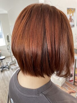 ヘアーディア みどり店(Hair...DiA) オレンジブラウン