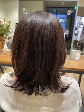 クローゼット 新宿(closet) イメチェンチェリーブラウン[髪質改善/ヘッドスパ白髪染め/新宿]