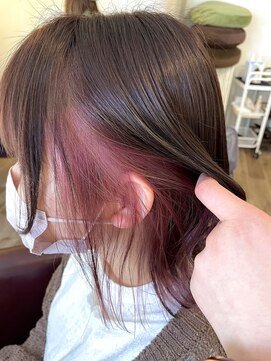 シンパティカ(Simpatica) インナー ピンクカラー！