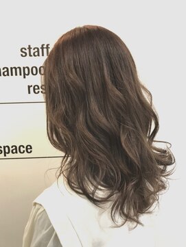 ヘアブランコブランコ 横浜(hair blanco_blanco) 似合わせカット/くびれヘア/デザインカラー/艶ボルドー[横浜駅]