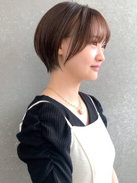 ロンド 表参道店(Lond) 【Lond表参道 伊杏】美人すぎる　ナチュラル丸みショート