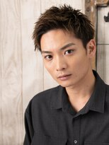 モッズヘア メン 上尾東口店(mod's hair men)&nbsp;≪mod's men≫ハイトーンカラー★アップバングショートL