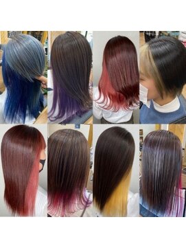 ルッカヘアガーデン バイ ラッシュゴールド(RUCCA HAIR GARDEN by LUSH GOLD) インナーカラー